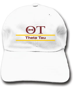 Theta Tau Two Line Hat