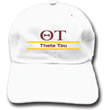 Theta Tau Two Line Hat