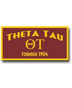 Theta Tau Felt Banner