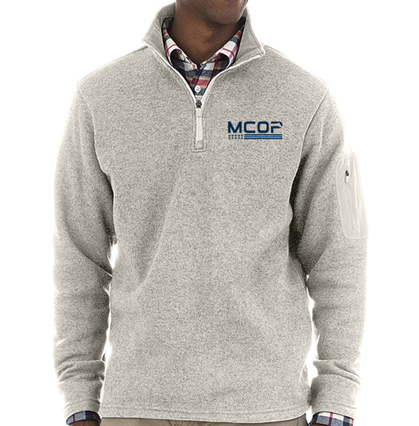 MCOP Heathered Fleece Pullover