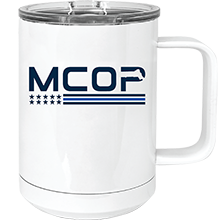 MCOP Vacuum Insulated Mug w/Slider Lid (15 oz.)
