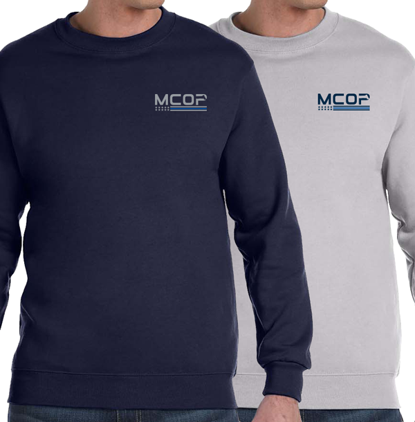 MCOP Crewneck Sweatshirt (embroidered)