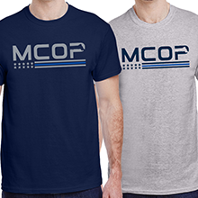 MCOP Short Sleeve T-shirt (screen printed)