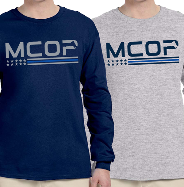 MCOP Long Sleeve T-shirt (screen printed)