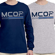 MCOP Long Sleeve T-shirt (screen printed)