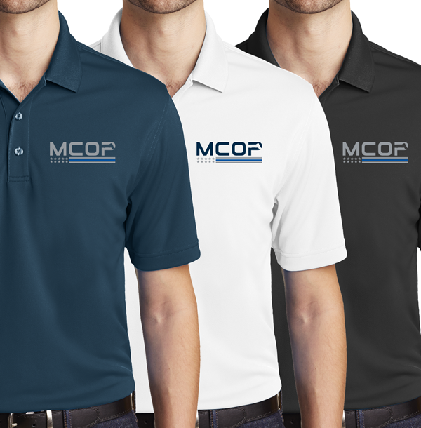 MCOP Dry Zone UV Micro-Mesh Polo