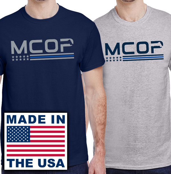 MCOP - USA Made - Short Sleeve T-shirt (screen printed)