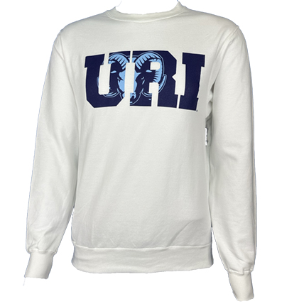 Ram Inside Sweatshirt (crew neck) - White