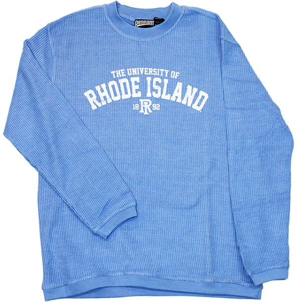 pennant corded sweatshirt