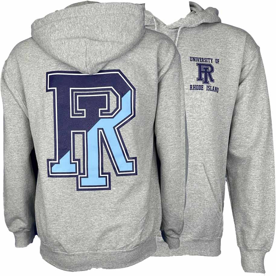 Classic Interlocking RI Sweatshirt (hooded) - Sport Gray