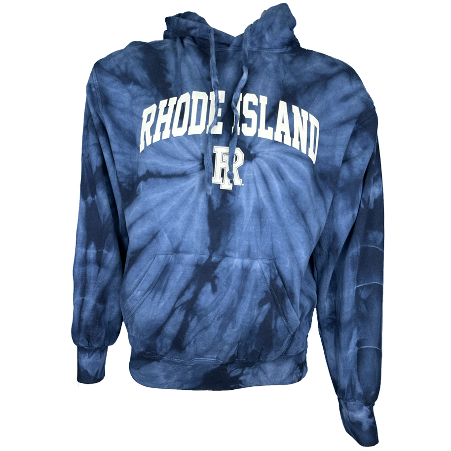 Tie Dye Sweatshirt (hooded) - Spider Navy