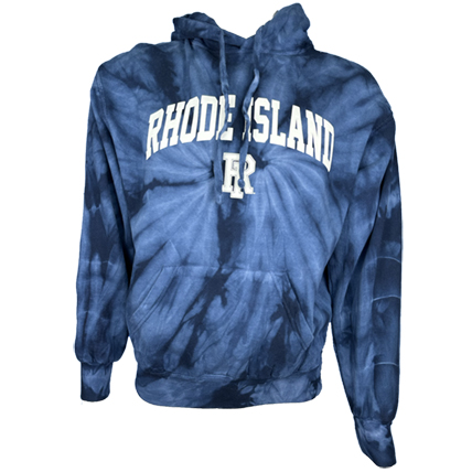 Tie Dye Sweatshirt (hooded) - Spider Navy